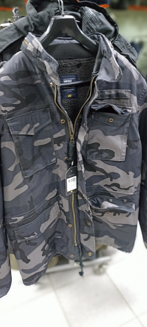   Ground Parka Black amo(Dark Camo)