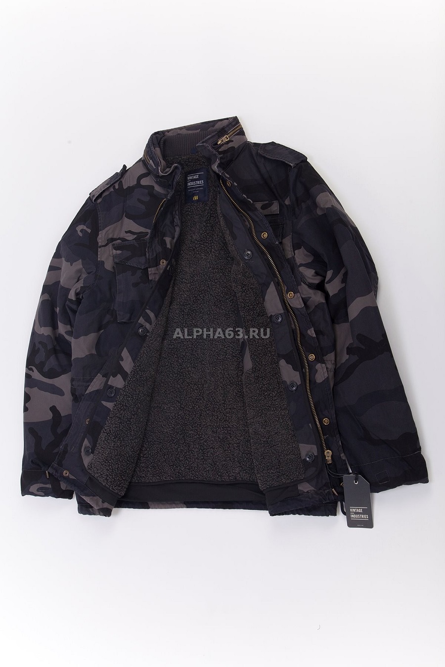   Ground Parka Black amo(Dark Camo)