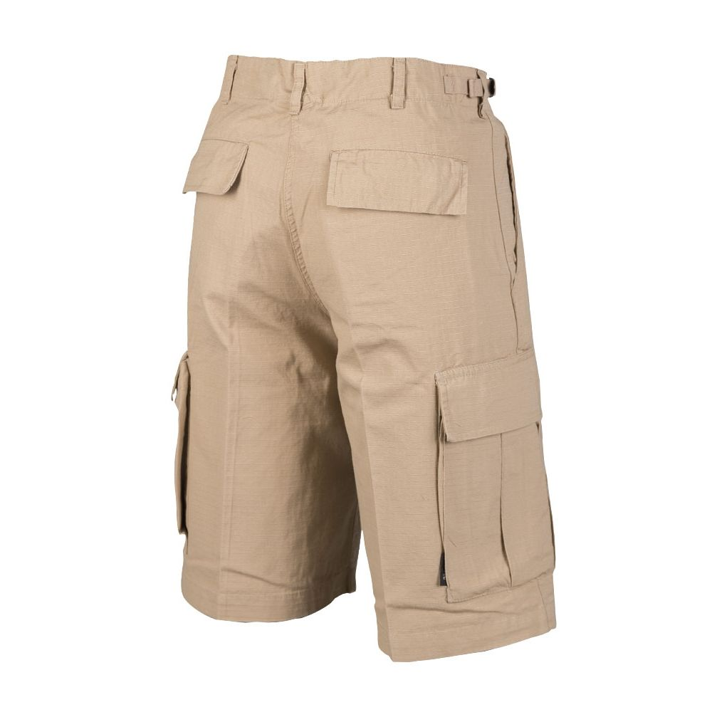  US Bermuda rip-stop prewash khaki