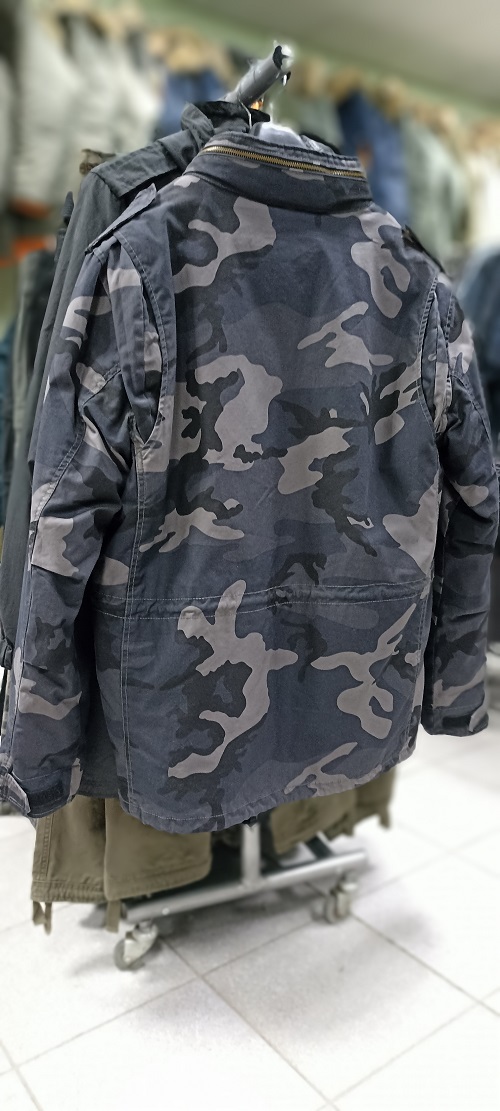   Ground Parka Black amo(Dark Camo)