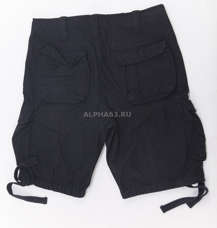  Airborne Vintage Shorts schwarz