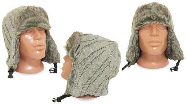 - ''Cable Knit Trooper'' Grey