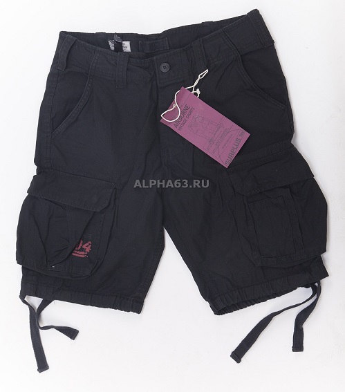  Airborne Vintage Shorts schwarz
