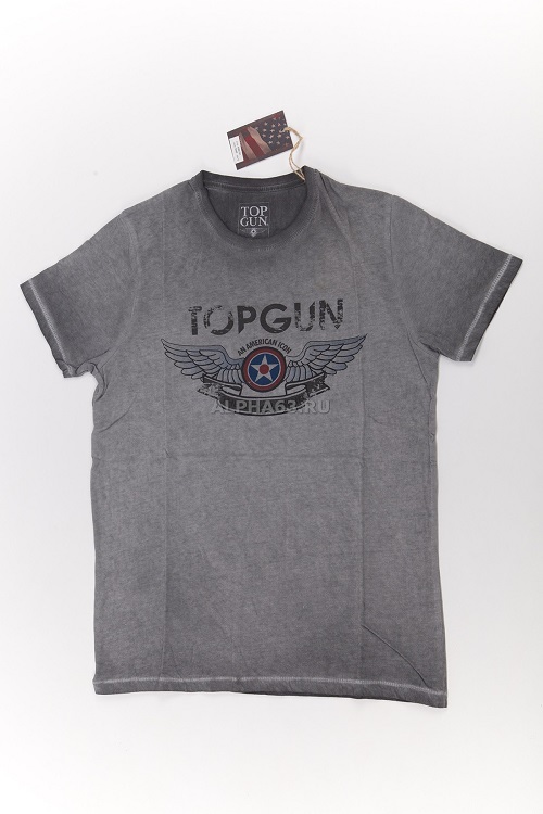  Top Gun Wings Logo grey
