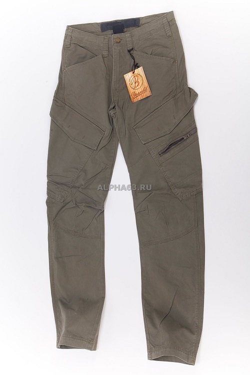  Adven Trouser slim fit Olive