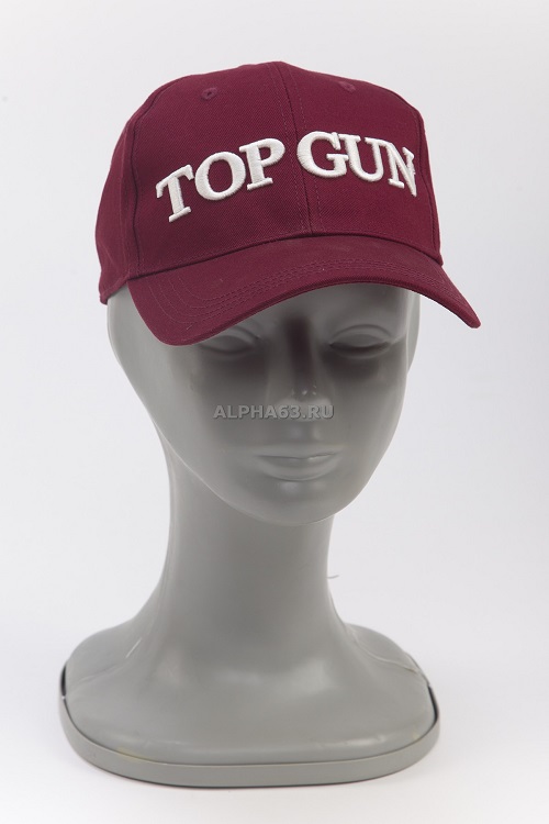  Logo Cap Top Gun burgundy