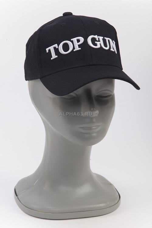  Logo Cap Top Gun black