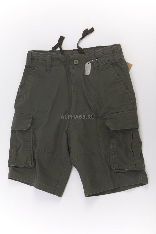  "Vintage Paratrooper Cargo shorts" olive drab