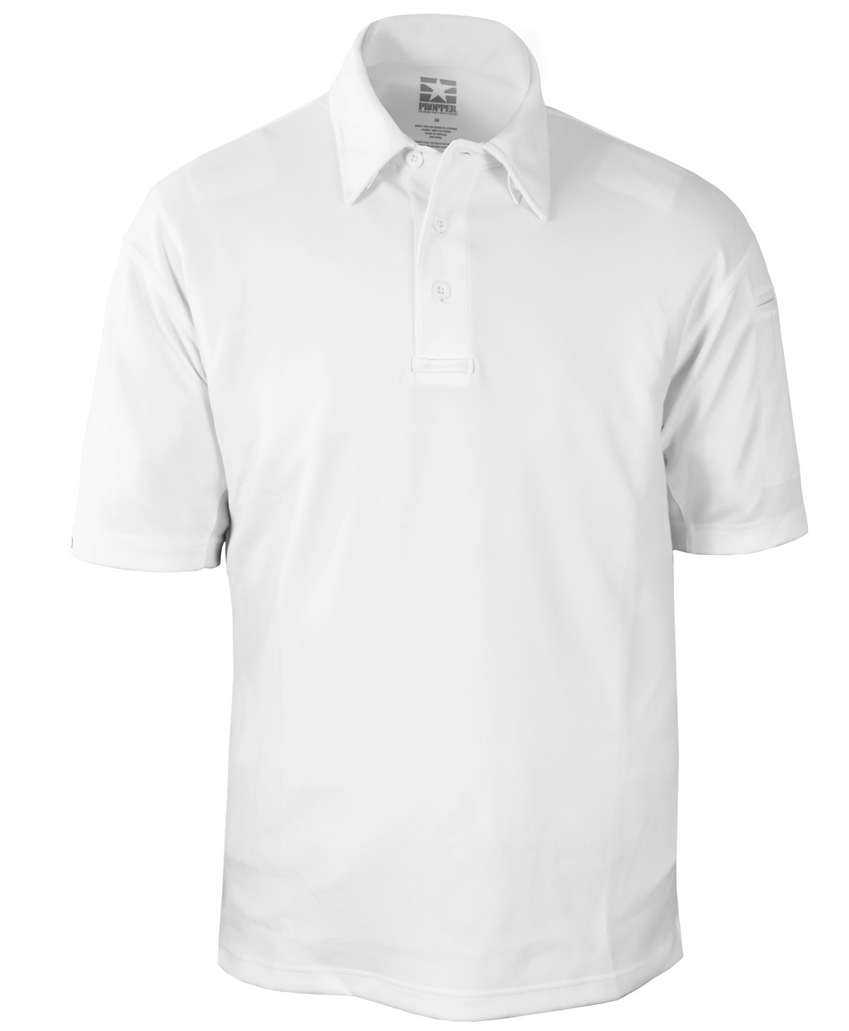  -  "Ice Perfomance Polo" White Propper