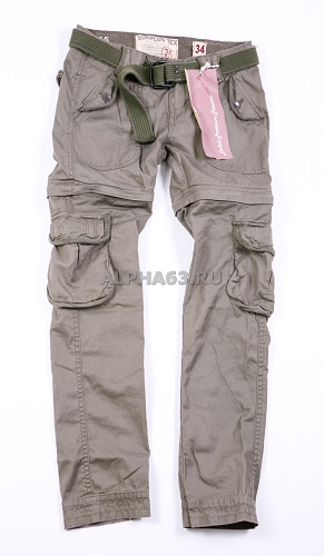   Ladies Trekking Premium Vintage Trousers Oliv
