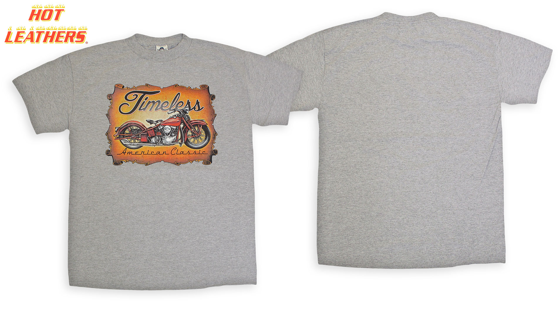  "Timeless" Heather Grey t Leathers