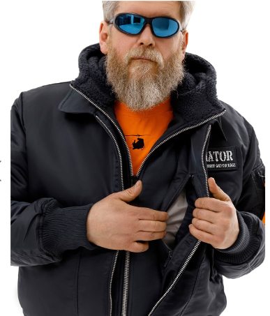   Aviator otton HD steel blue/gun metal