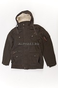 Куртка утеплённая "Cotton lx Hood Jacket 111" dark olive