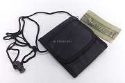Нагрудная сумкка-кошелек черная