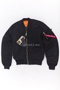 Куртка Flight Jacket МА-1 Slim Fit /Black New